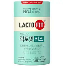 듀오락 데일리키즈 유산균, 60정, 1개