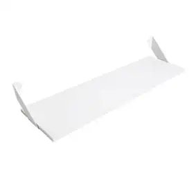 까사마루 매직 타공판 MDF선반 대 580 x 170 x 12 mm, 1개, 화이트