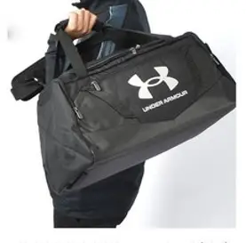 언더아머 공용 더플백 짐백 헬스가방 스포츠 필라테스 운동 여행 대용량 크로스백 손잡이가방 어깨가 편한 보스턴백 검정, 블랙