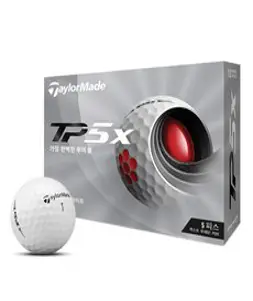 테일러메이드 TP5X 골프볼, 화이트, 12개입, 1개