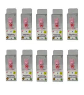 모모토퍼 토끼초 1box 개별포장, 토끼초 핑크, 10개, 5g