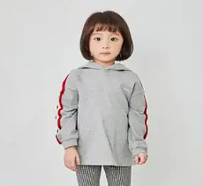 토토헤로스 여아용 TH 베이직 후드티