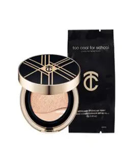 [레오제이 공동개발] 투쿨포스쿨 픽싱 누드 쿠션 세트(본품+리필1ea+ 에어퍼프 2매), 2C 쿨 페탈, 1개