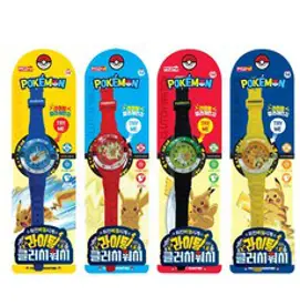 포켓몬 라이팅 클러치워치 어린이 전자 손목시계