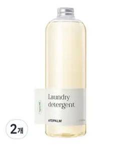 아토팜 유아용 세탁 세제 1000ml, 2개