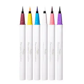 Pealy 아이라이너 방수 아이라이너 친화적 소재 0.1MM 8색상, 8색, 1세트