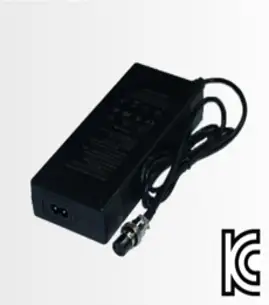 전동킥보드 충전기 (24v 36v 48v 52v 60v) (KC안전인증), 24v