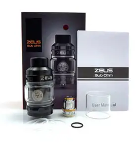 자동차 점화 플러그 튜닝 runvape zeus 서브 옴 탱크 5ml vape 분무기 메쉬 z1 코일 0 4ohm0 2ohm zeus x subohm 탱크 for aegis, 은, 1개