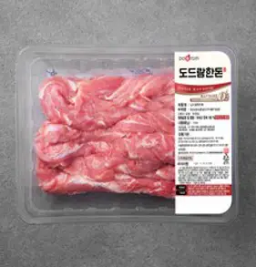 도드람한돈 등심꽃살 구이용 1등급 (냉장), 1kg, 1개