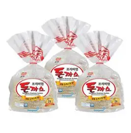 동원 프리미엄돈까스840g 3봉 총2.52kg, 840g, 3개