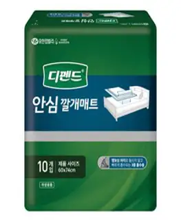 디펜드 남녀공용 안심 깔개매트 60 x 74 cm, 10개입, 1팩