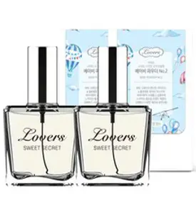 에네스티 베이비 파우더2 러버스 향수 오드뚜왈렛 2p, 30ml, 2개