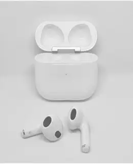 Apple 2022 에어팟 3세대 유선 충전 블루투스 이어폰, 화이트, MPNY3KH/A