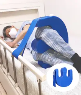 모두피아 기능성 몰 비즈 도넛 방석, 블루, 1개