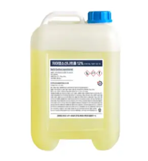 차아염소산나트륨 12% 락스원액 세정 염소계 찌든때제거 악취제거 화장실청소, 15kg, 1개