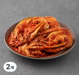 해담채 포기김치, 5kg, 2개