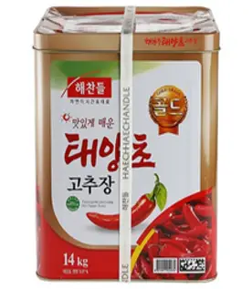 해찬들태양초고추장골드14KG 1박스, 1개, 14kg