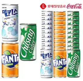 사이다190&환타190&밀키스190ml X 각10개(총30개), 1세트, 190ml