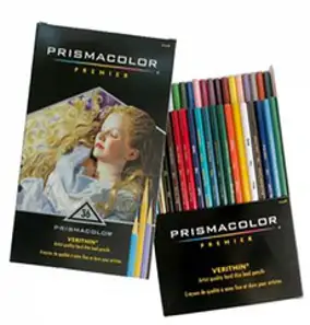 프리즈마색연필 BLACK/(PC935)WHITE(938)PRISMACOLOR/PREMIERO/12자루-1DZ, 블랙(935)