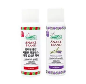 바디파우더 스네이크 브랜드 쿨링파우더 Prickly Heat Cooling Powder, 소프트스무스, 50g 6개, 1개