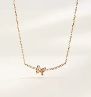 골드앤 18K 미니샤인 목걸이 45cm