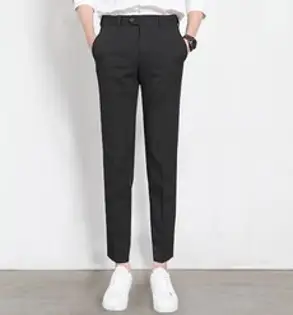 남성용 DM 썸머 슬림핏 슬랙스