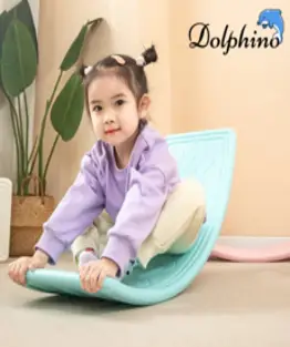 돌피노 유아 어린이 밸런스보드 균형 발란스 보드 밸런스패드, 화이트