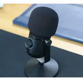 와이케이몰 씽크웨이 TONE SM5 마이크 폼 데드캣 윈드스크린 스펀지 커버, 블랙 스펀지