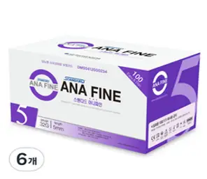 에스디바이오센서 스탠다드 아나파인 인슐린 주사침 32G x 4mm, 100개입, 1개