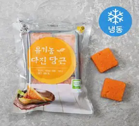웰팜넷 유기가공식품 인증 이유식용 다진채소 혼합 4종 세트 2호 (냉동), 1세트