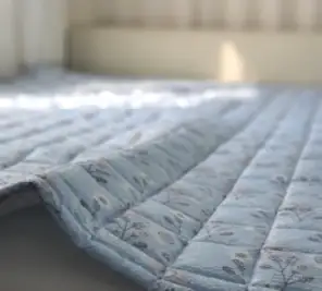코멧 논슬립 헤링본 PE거실매트, 그레이