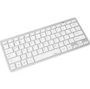 코시 베이직 블루투스 키보드, KB1352BT, 실버, 텐키리스