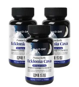 뉴트리디데이 감태 드림, 90정, 3개