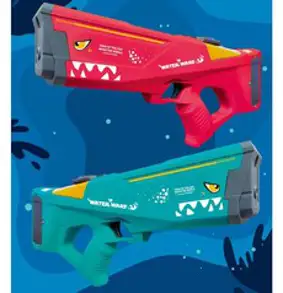 워터워즈 몬스터 전동물총 물총놀이 워터건 HOONYS, 블루