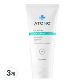 아토엔오투 2세대 옥시젠 수딩젤, 160g, 3개