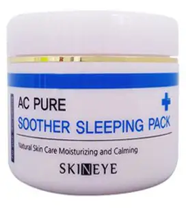 스킨아이 AC퓨어 수더 슬리핑팩, 120ml, 1개
