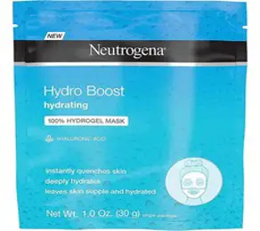뉴트로지나 [100%정품] Neutrogena 하이드로 부스트 및 하이드레이팅 하이드로젤 마스크 28.3g1온스 4팩, 4개