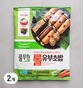 풀무원 롤유부초밥, 280g, 2개