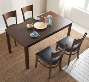 cocosily 포세린 세라믹 식탁 1200 4인용 식탁세트 의자 포함, 4인식탁의자세트(화이트)120*70cm
