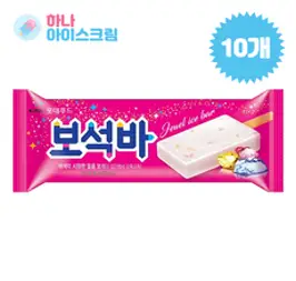 롯데푸드 보석바 아이스크림, 80ml, 10개