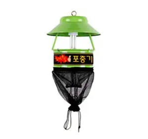 한빛시스템 올레 친환경 해충박멸 포집 포충기 HV-1180S, HV-1180S 녹색, 녹색