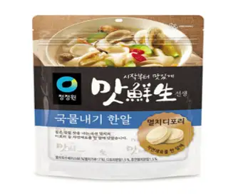 맛선생 멸치디포리 국물내기 한알, 80g, 4개