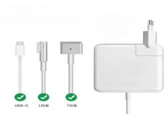 Apple USB-C 파워 어댑터 96W, MW2L3KH/A, 1개