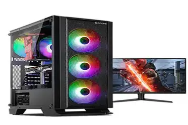 바른컴퓨터 게이밍 컴퓨터 풀세트 모니터포함 PC 롤 서든어택 배틀그라운드 피파, 기본형, BAF-F20