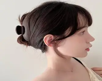 여성 프랑스집게핀 셀룰로오스 반묶음 반머리 올리머리 헤어핀