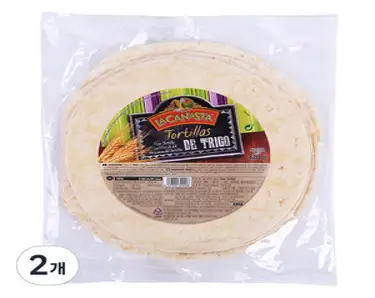 라카나스타 밀 또띠아 25cm, 420g, 2개