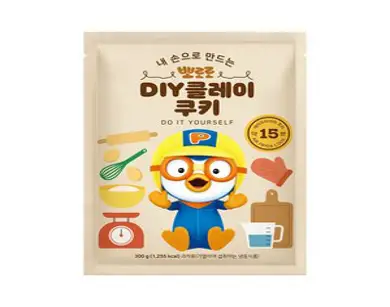 뽀로로 DIY 클레이쿠키, 300g, 1개