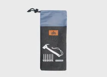 KOOLMAN(쿨맨) 캠핑 단조팩 보관 파우치 그레이, 1개, 단조팩 파우치 30cm - 그레이