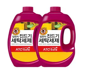 아토세이프 집먼지진드기 액상세제 본품, 2.5L, 2개