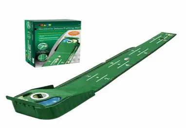 montheria 퍼팅연습기 가정용 골프용품 골프연습도구 C395-256, 1개, Green